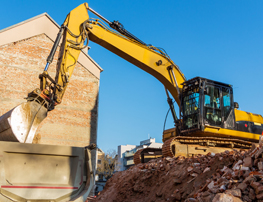Knock down demolish